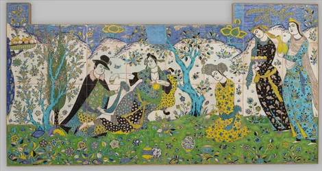 Riunione in giardino, 1640-50